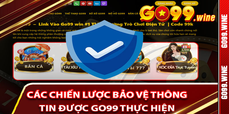 Các Chiến Lược Bảo Vệ Thông Tin Được Go99 Thực Hiện